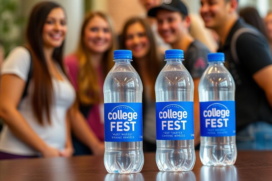 Colleges & Fests customized water bottles